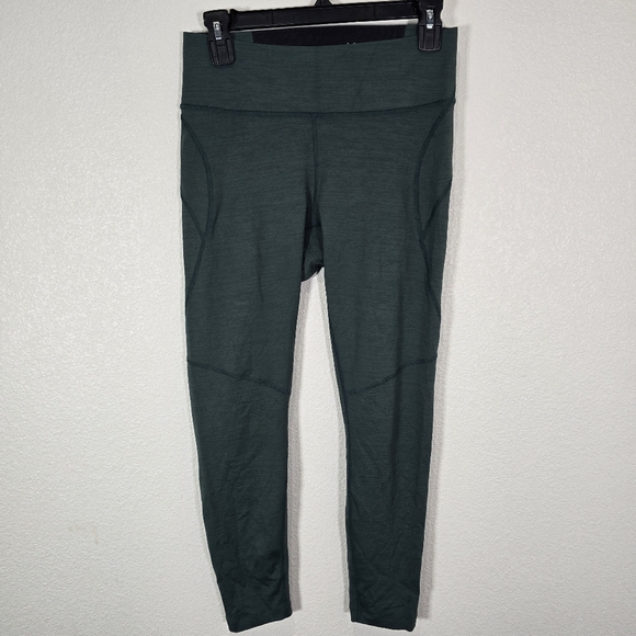 Outdoor Voices M Womens Warmup Legging 3/4 Length Hunter Green‎ - Picture 2 of 7